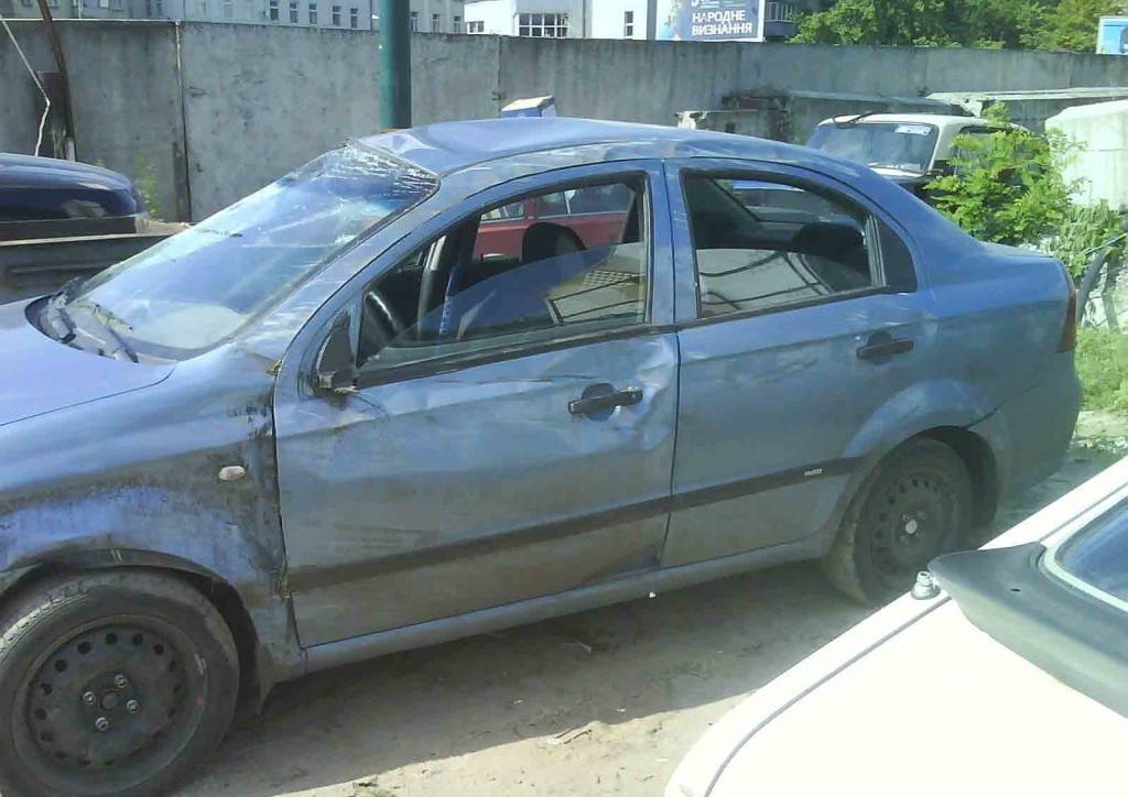 До покраски авто
