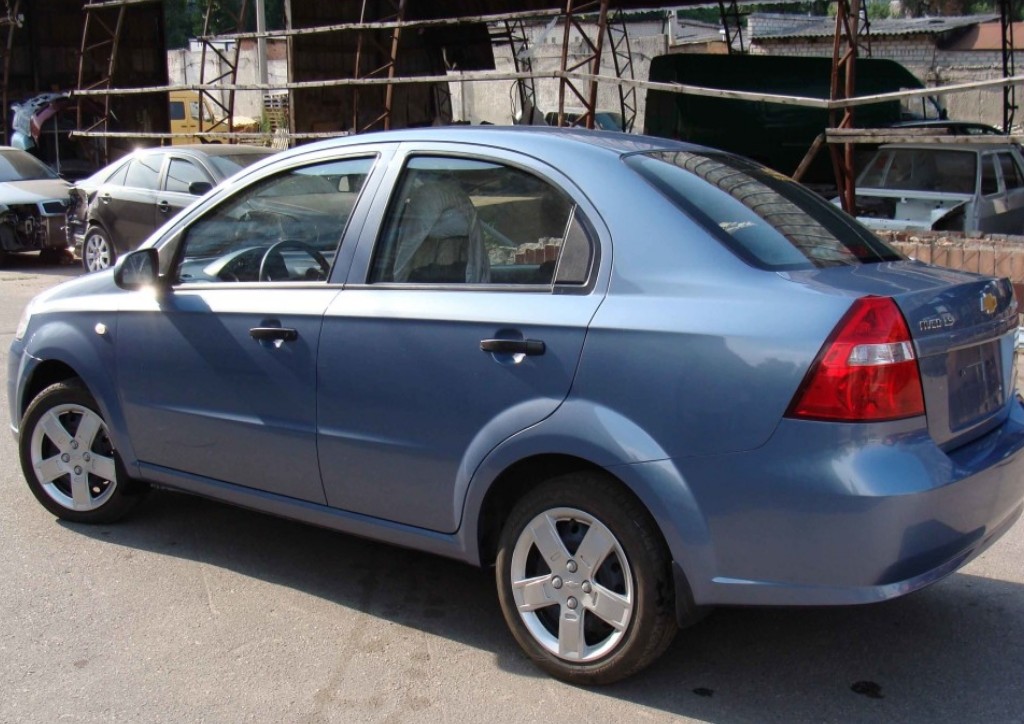 После покраски авто