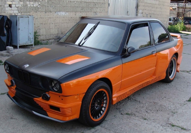 После покраски авто