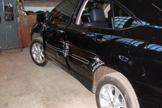 Lexus RX350 до покраски